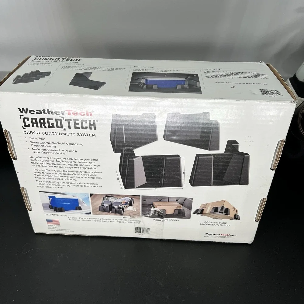 WeatherTech CargoTech Cargo Containment‎ System - 4 Corners - Made in USA